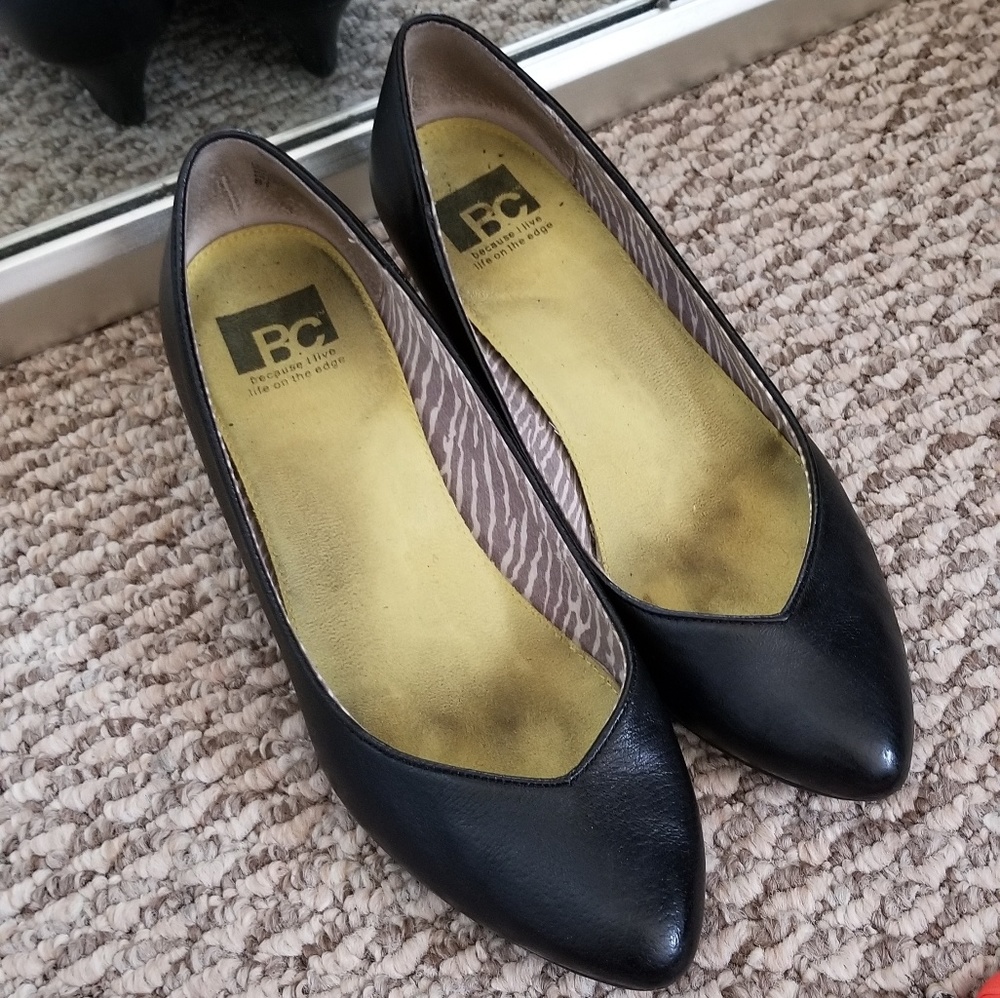 Black Kitty Heels